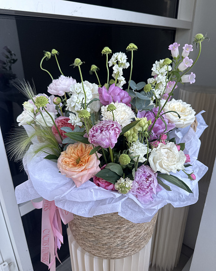 Зефирное облако в корзине with delivery to Astana