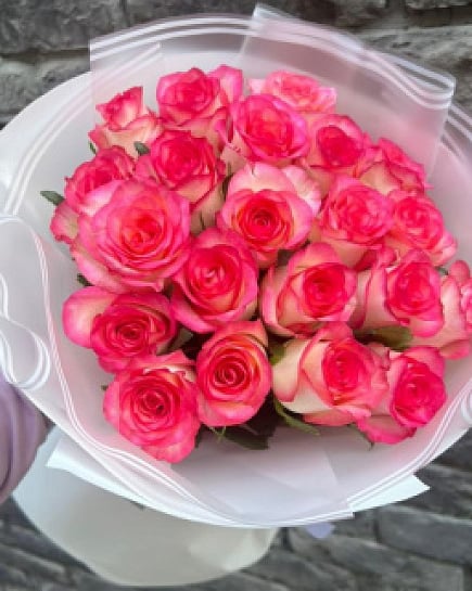 Букет из 25 Голландских роз with delivery to Almaty