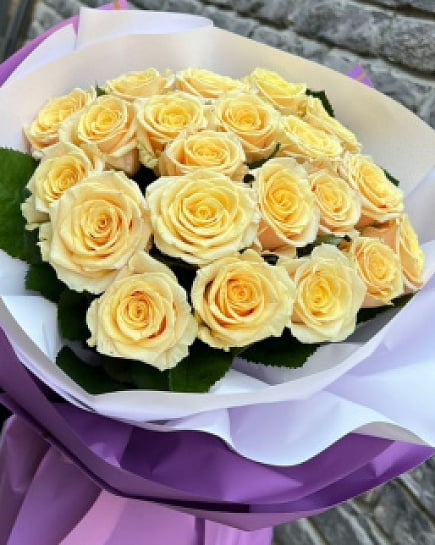 21 Голландских Роз with delivery to Almaty
