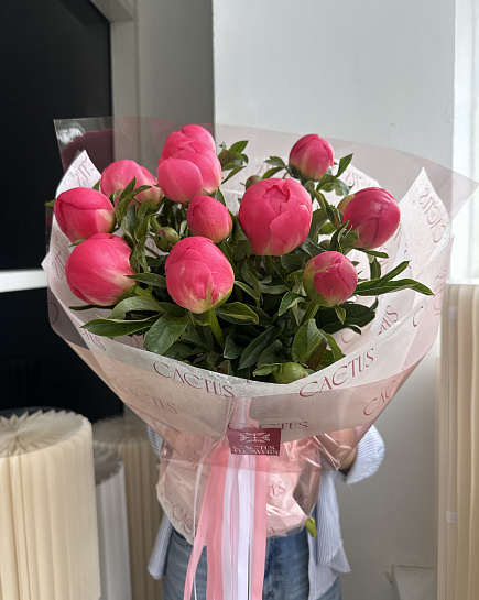 Розовое очарование пионов with delivery to Astana