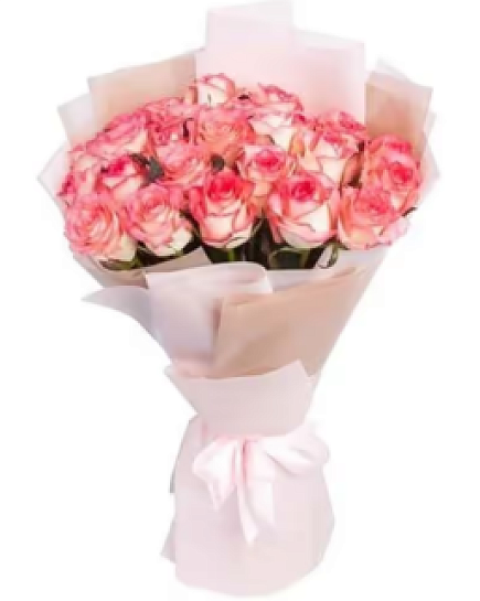 Букет "25 роз Джумилия" with delivery to Almaty