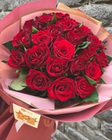 Букет из 25 Красных Роз with delivery to Almaty