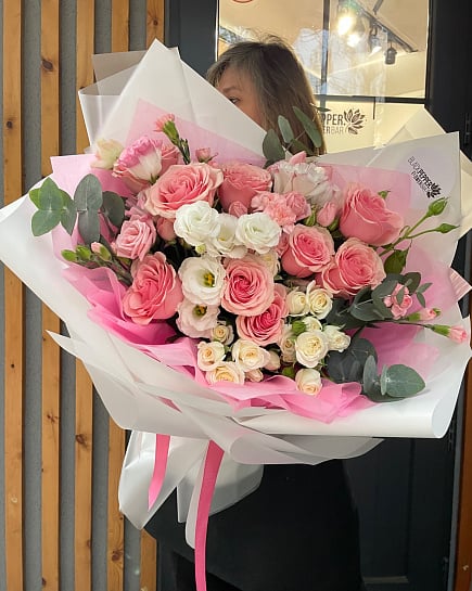 ROSE ROMANCE: Розовое очарование with delivery to Almaty