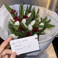At the recipient's